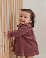 Load image into Gallery viewer, Quincy Mae - Velour Baby Dress
