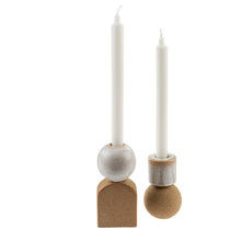 Load image into Gallery viewer, Sandy  Clay Candle Holder
