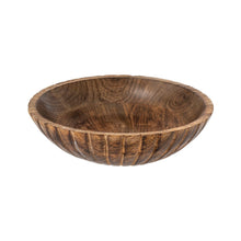Load image into Gallery viewer, Round Wood Bowl
