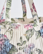 Load image into Gallery viewer, Fable - Quilted Cotton Tote Hydrangea
