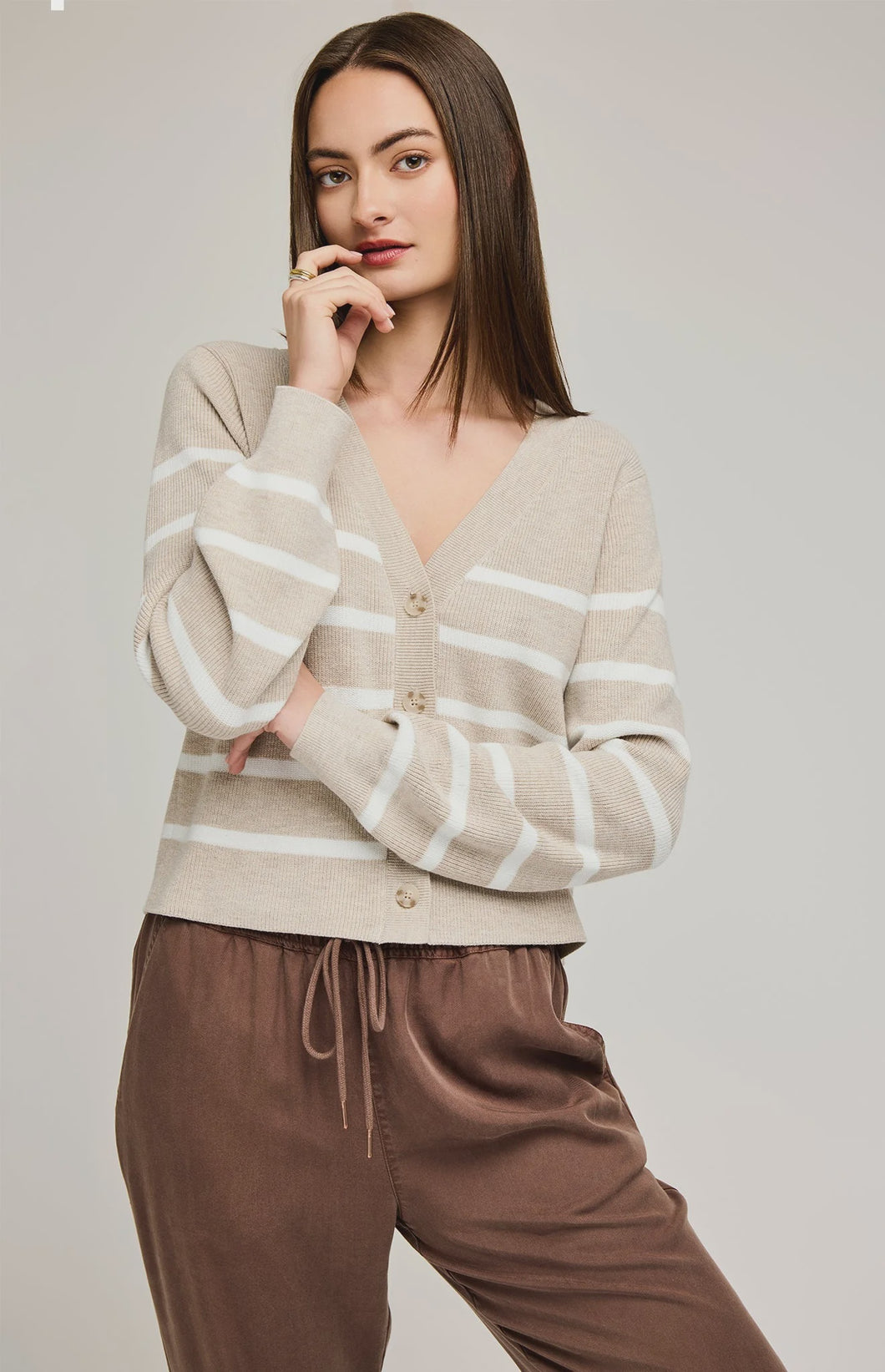 Gentle Fawn - Eden Sweater Cardigan Striped