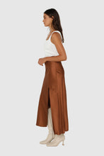 Load image into Gallery viewer, Madison The Label - Layla Midi Skirt Chocolate
