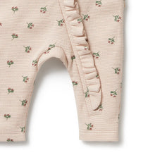 Load image into Gallery viewer, Wilson &amp; Frenchy - Sleeper Emily Floral Ruffle Zipsuit
