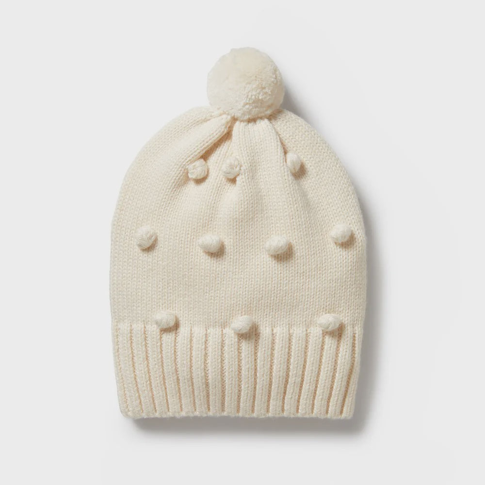 Wilson & Frenchy - Toque Bobble Ecru