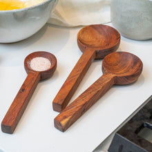 Load image into Gallery viewer, Acacia Wood Spoons Set Of 3

