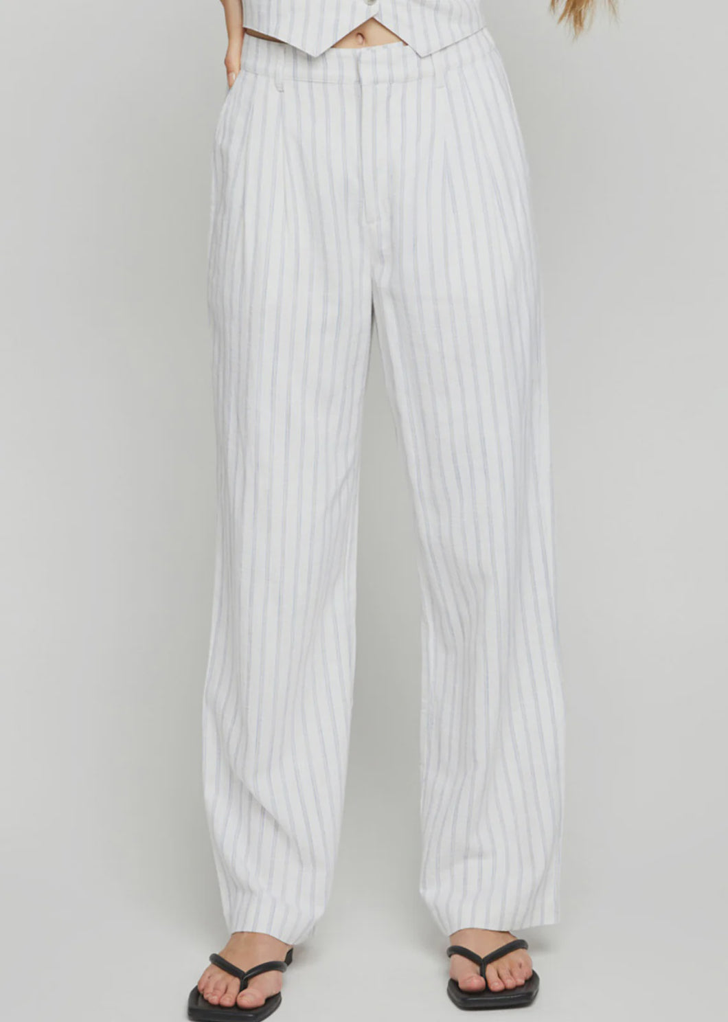 Gentle Fawn - Pants Eliot White Stripe