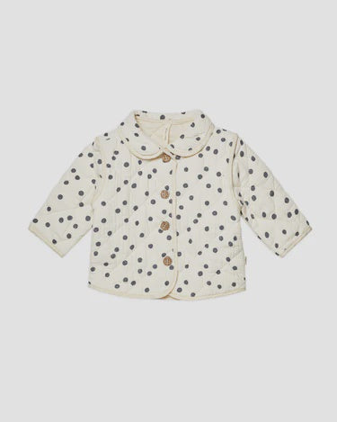 Quincy Mae - Quilted Jacket Dots